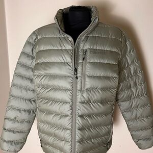 Marmot  Light Sage Green Puffer Jacket